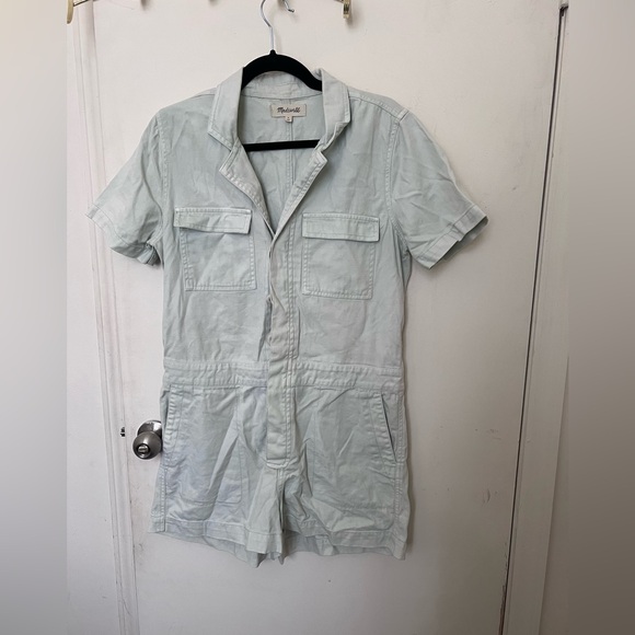 Madewell Denim Romper - Picture 1 of 3